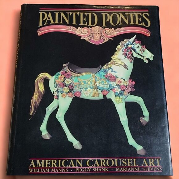 Rare Historical Photos 1987 Revised Ed Painted Ponies American Carousel Art Book - Picture 2 of 16